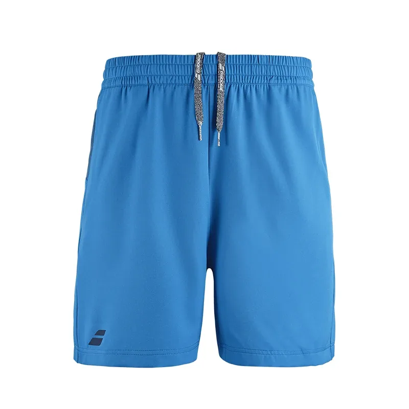 Short Babolat Play Short Boy Bleu clair, Bleu foncé