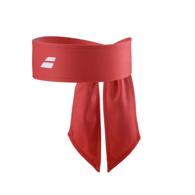 Bandeau Babolat Tie Headband Unisexe Red