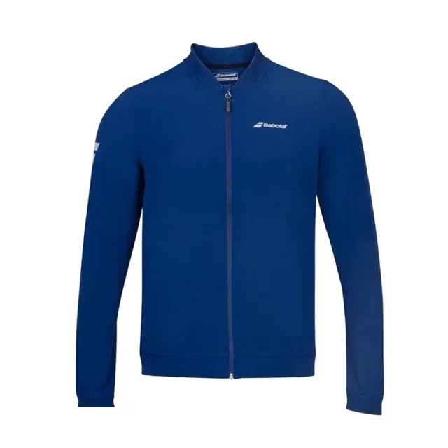 Veste Babolat Play Jacket Junior Bleu, Noir