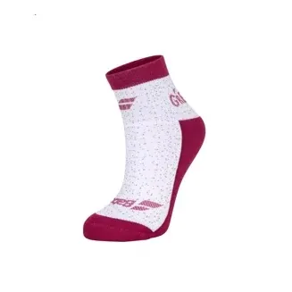 Chaussettes Babolat Graphic Socks Femme – Rose clair