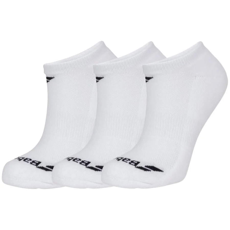 Chaussettes basses Babolat Invisible Junior, lot de 3 paires