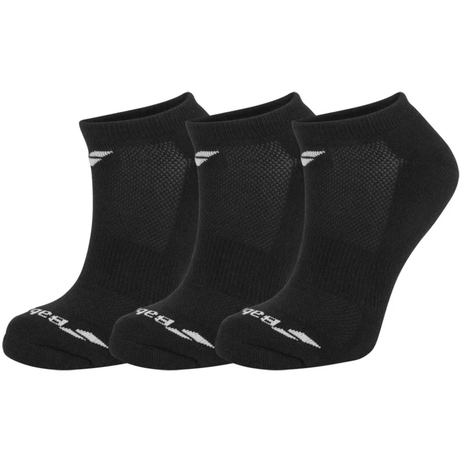 Chaussettes basses Babolat Invisible Junior, lot de 3 paires