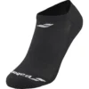 Chaussettes basses Babolat Invisible Junior, lot de 3 paires – Noir