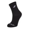 Chaussettes longues Babolat Pack Junior, lot de 3 paires – Noir