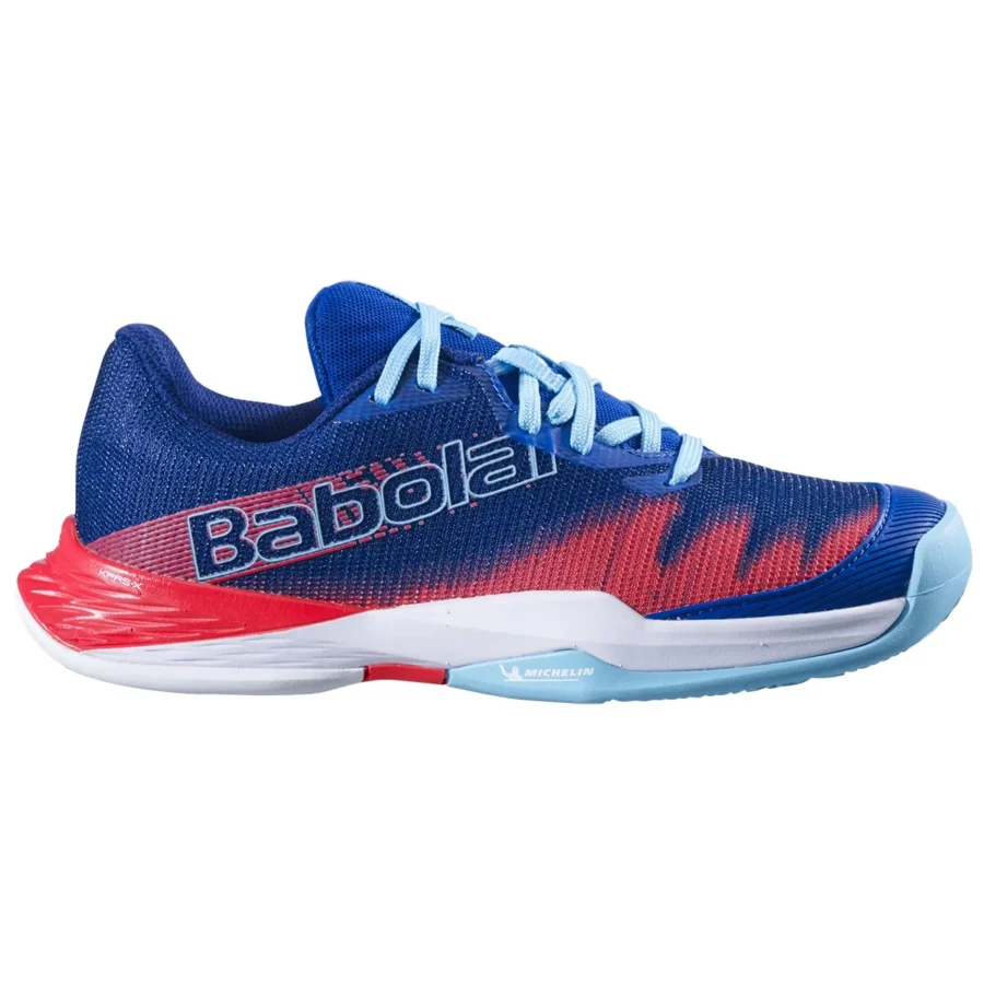 Chaussures de padel Babolat Jet Premura 2 Junior Bleu / Rouge