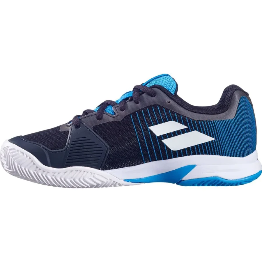 Chaussures de padel Babolat Jet Premura Junior Bleu marine Blanc