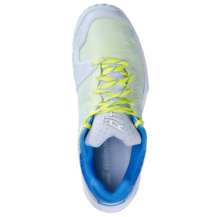 Chaussures de padel Babolat Jet Ritma Femme Blanc Jaune