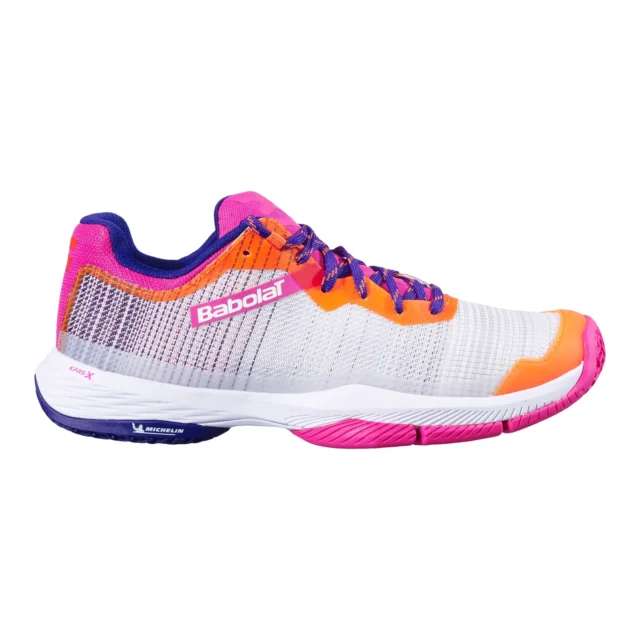 Chaussures de padel Babolat Jet Ritma Women Blanc / Rose