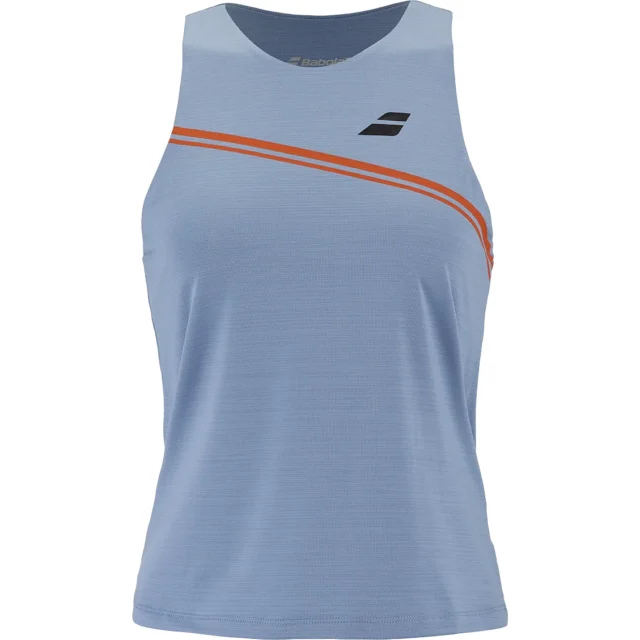 Débardeur Babolat Play Tank Top Femme Bleu gris