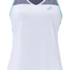 Débardeur Babolat Play Fille Blanc Gris