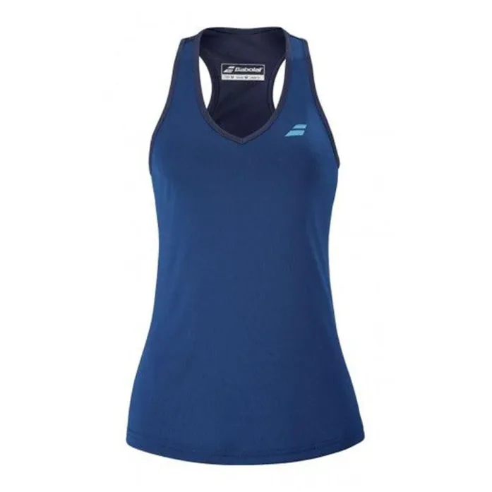 Débardeur Babolat Play Fille – Bleu foncé