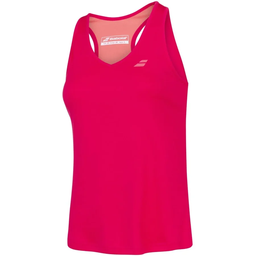 Débardeur Babolat Play Fille – Rose foncé