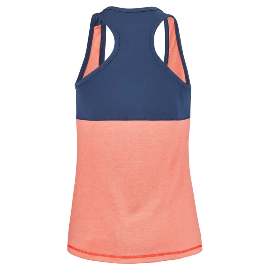 Débardeur Babolat Play Tank Top Femme Orange et bleu foncé