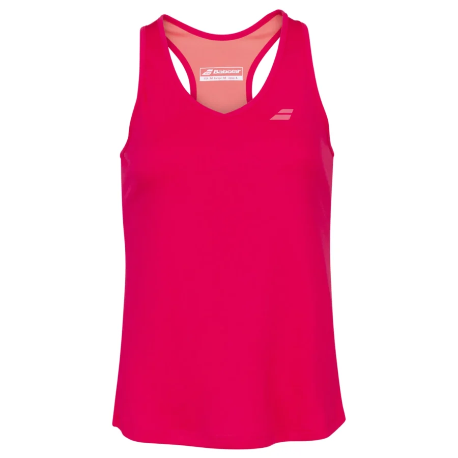 Débardeur Babolat Play Tank Top Femme – Rose foncé