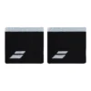 Poignet éponge Babolat Logo Wristband – Noir / Blanc