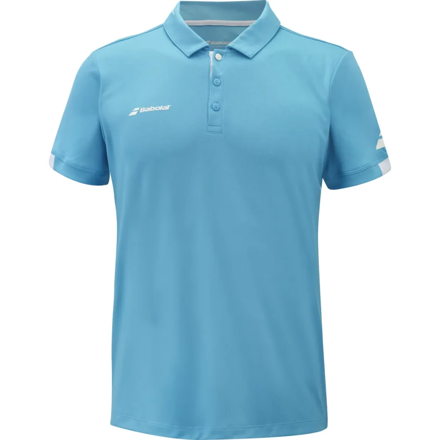 Polo Babolat Play Homme – Bleu clair