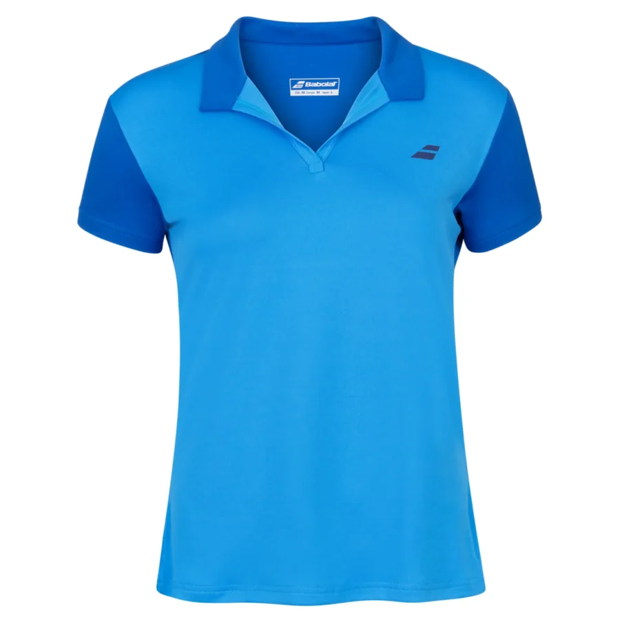 Polo Babolat Play Polo Femme – Bleu clair