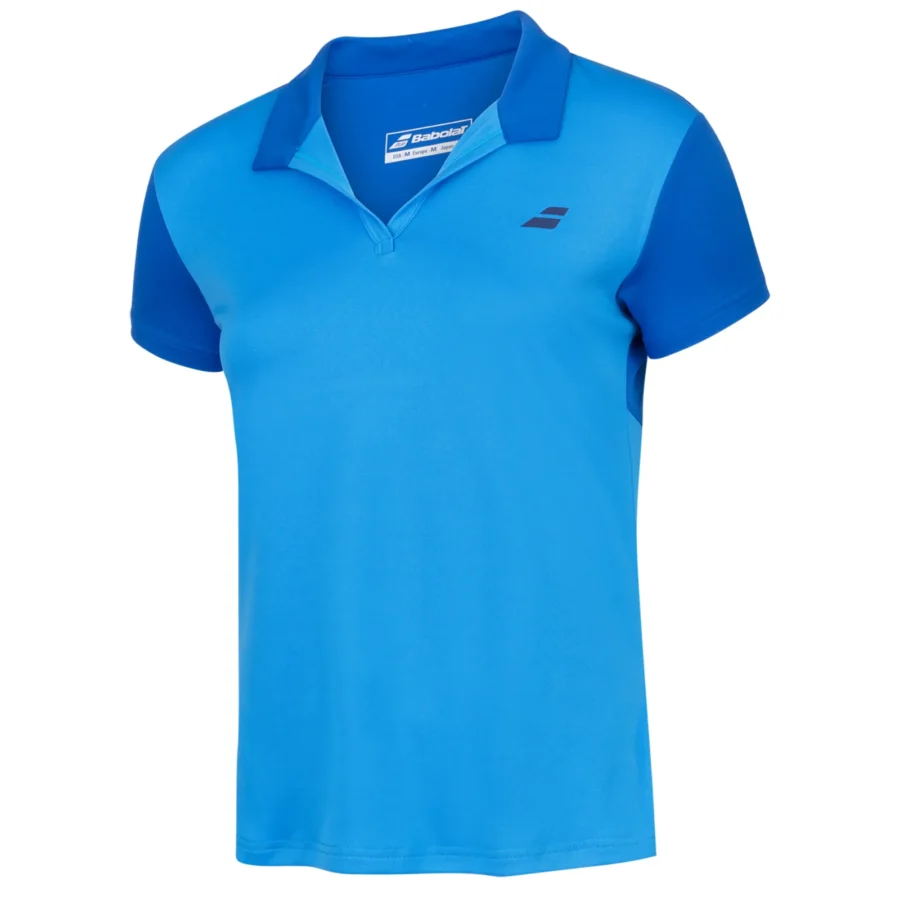Polo Babolat Play Polo Femme – Bleu clair