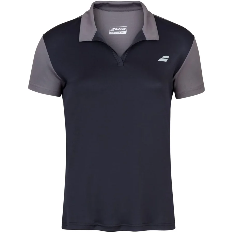 Polo Babolat Play Polo Femme – Noir