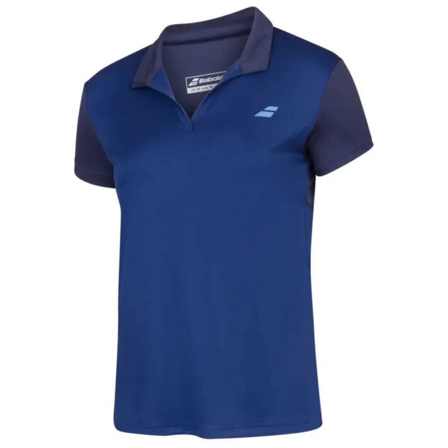 Polo Babolat Play Polo Fille – Bleu foncé