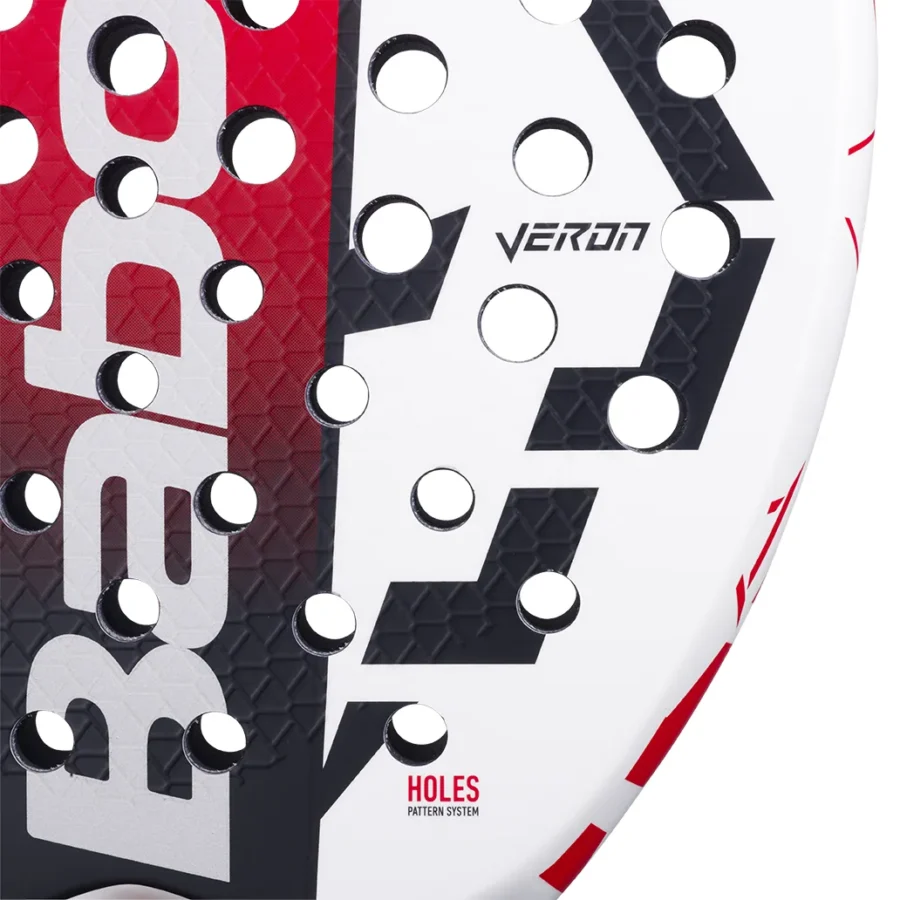 Raquette de padel Babolat Technical Veron Juan Lebrón 2025 Blanc Rouge
