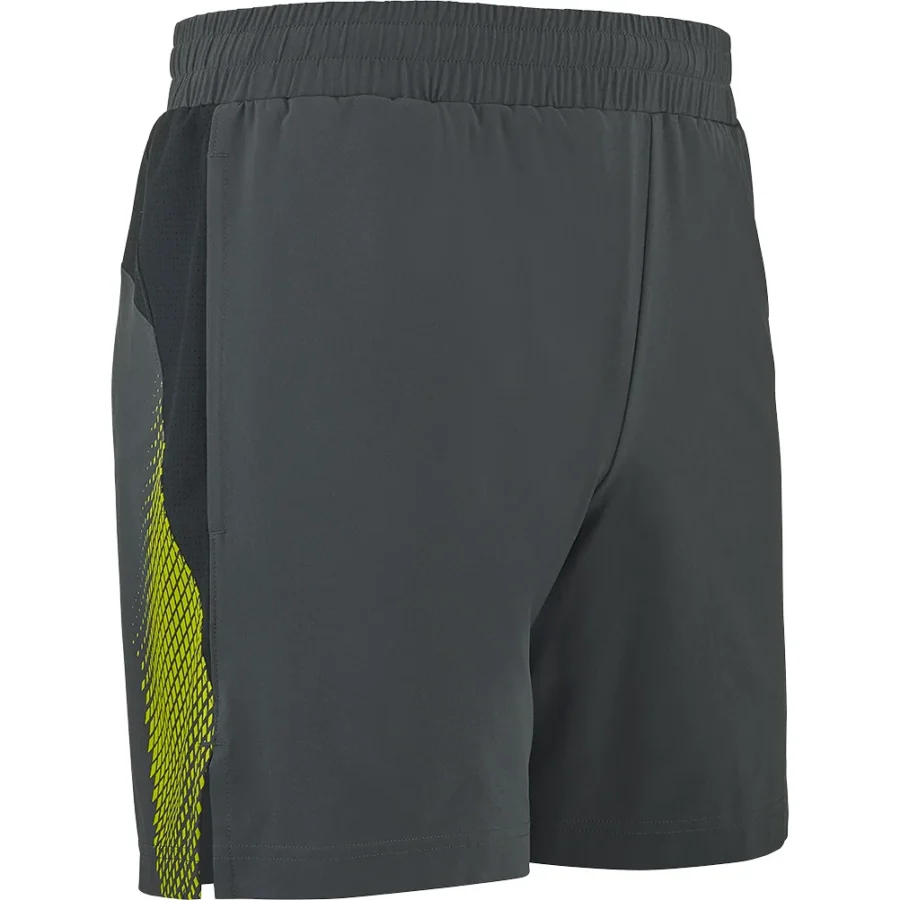 Short Babolat Aero Homme Gris et jaune