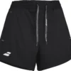 Short Babolat Exercise Femme Noir, taille à cordon