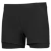 Short Babolat Exercise Fille, taille élastique – Noir
