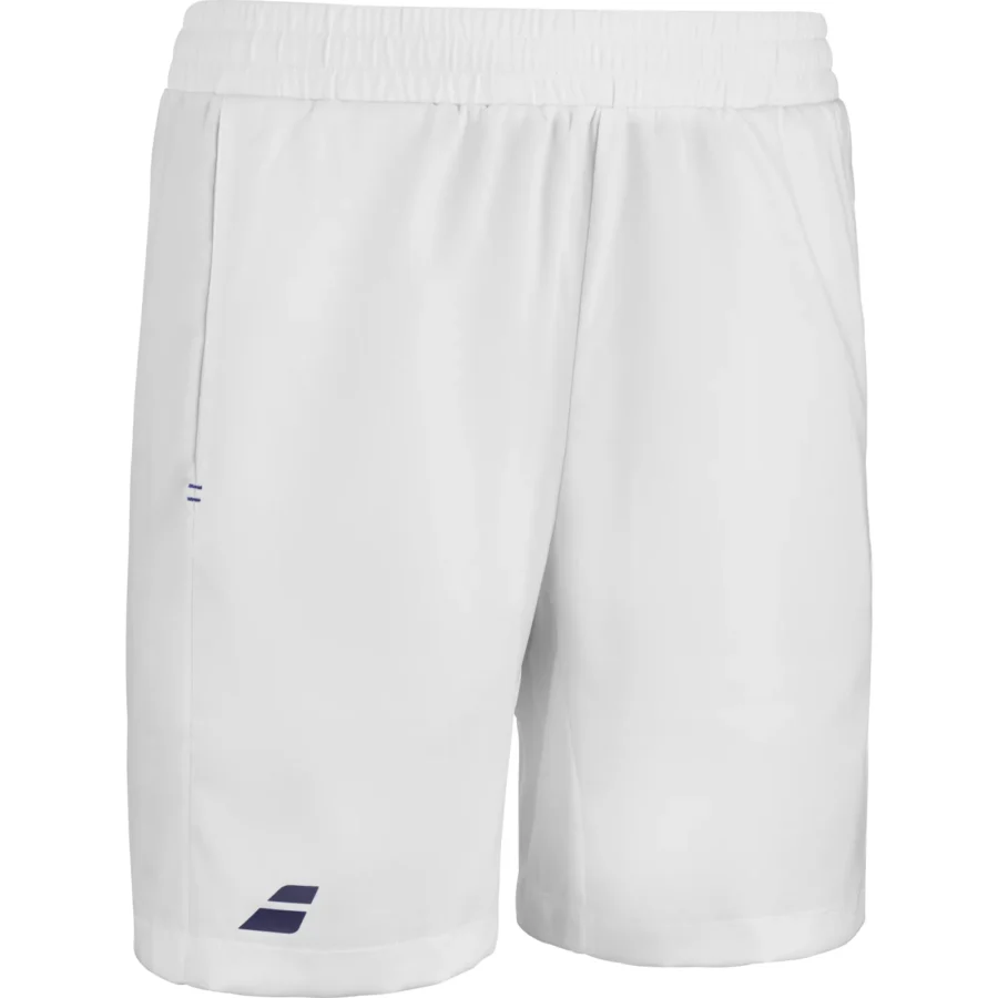 Short Babolat Play Homme Blanc