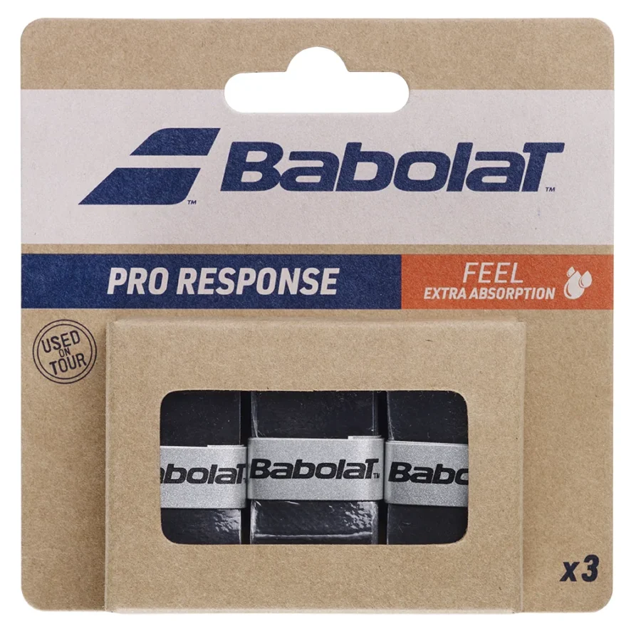 Surgrip Babolat Pro Response, lot de 3 – Noir