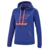 Sweat à capuche Babolat Exercise Hood Femme Bleu Orange