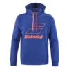 Sweat à capuche Babolat Exercise Hood Homme Bleu Orange