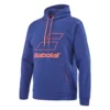 Sweat à capuche Babolat Exercise Hood Homme Bleu Orange