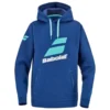 Sweat à capuche Babolat Exercise Hood Junior Bleu Turquoise