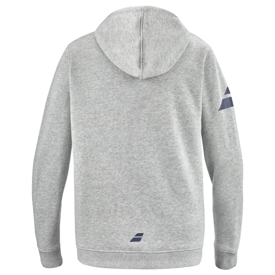Sweat à capuche Babolat Exercise Hood Junior Gris chiné