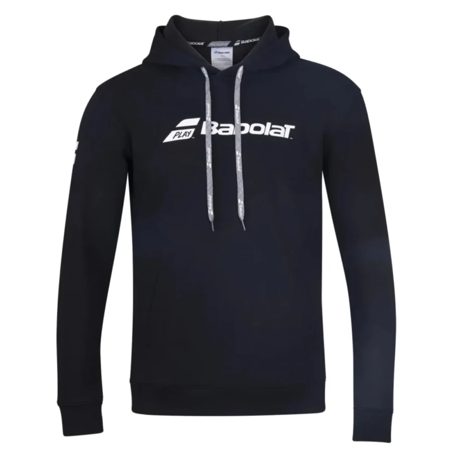 Sweat à capuche Babolat Exercise Hood Junior – Noir
