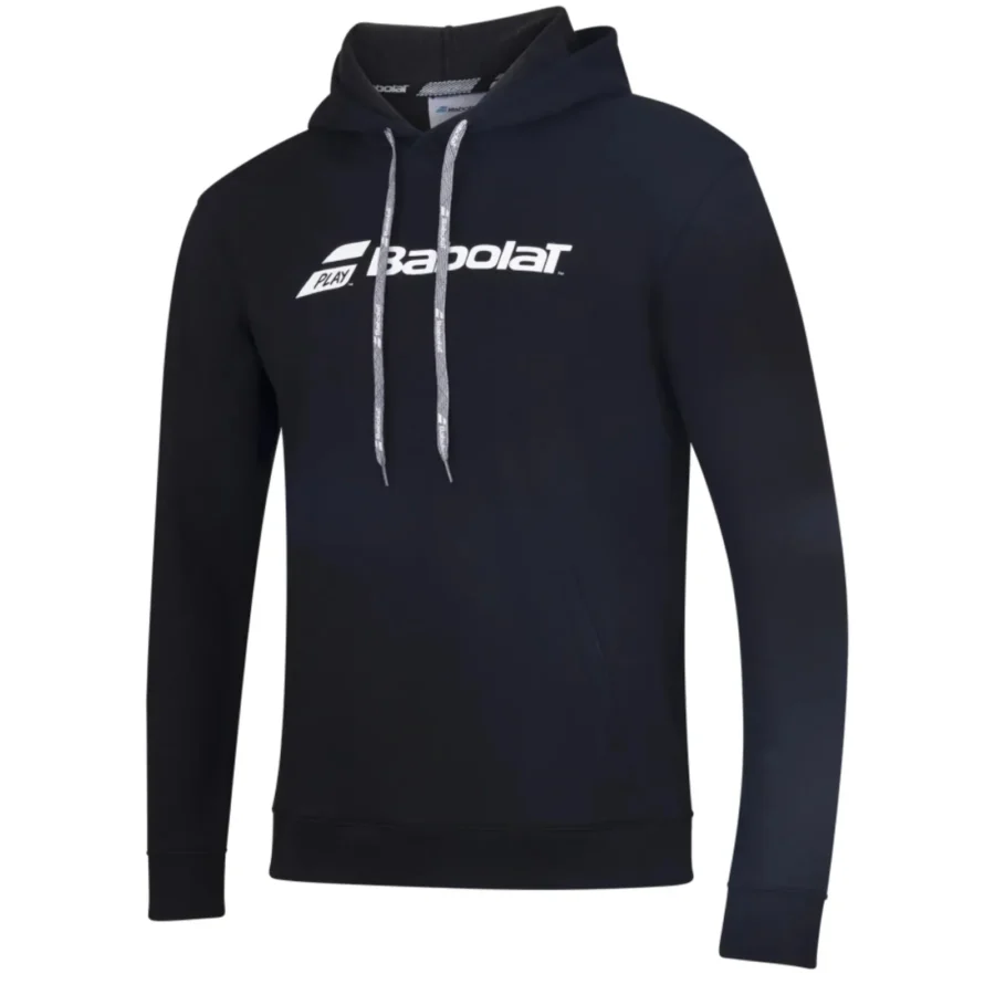 Sweat à capuche Babolat Exercise Hood Junior – Noir