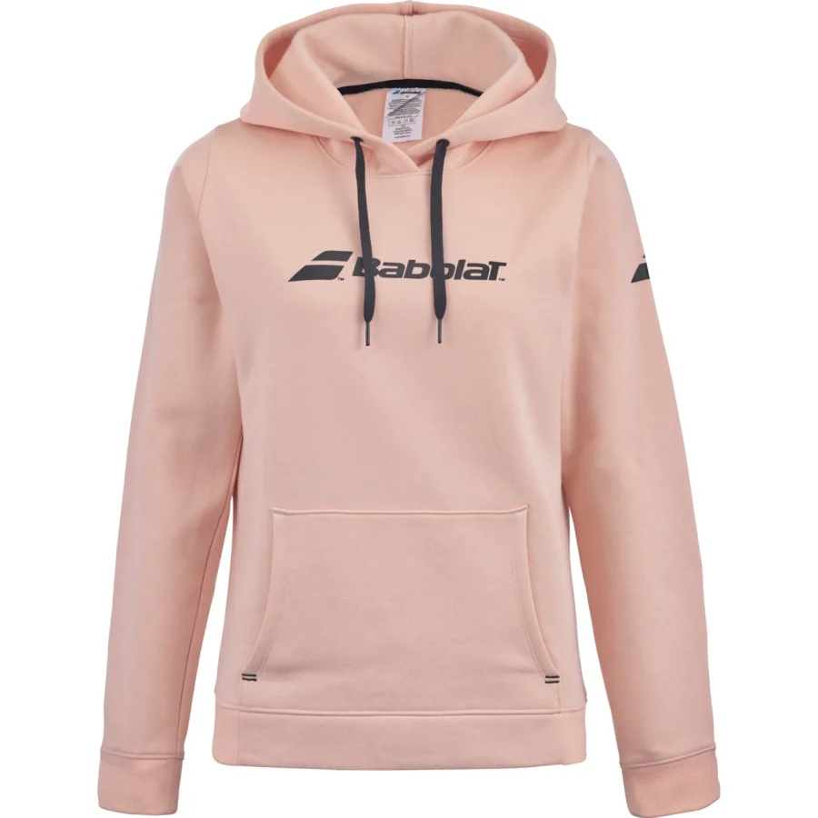 Sweat à capuche Babolat Exercise Hood Sweat Junior Rose
