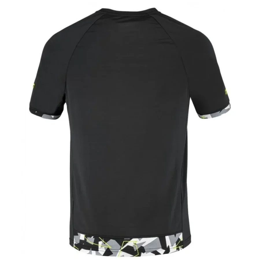 Tee-shirt Babolat Aero Crew Neck Tee Homme – Noir