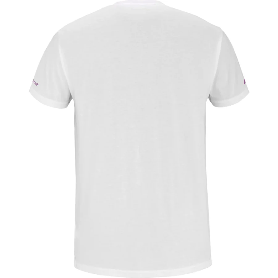 Tee-shirt Babolat Cotton Tee Lebrón Homme Blanc