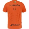 Tee-shirt Babolat Crew Neck Lebrón Homme – Rouge