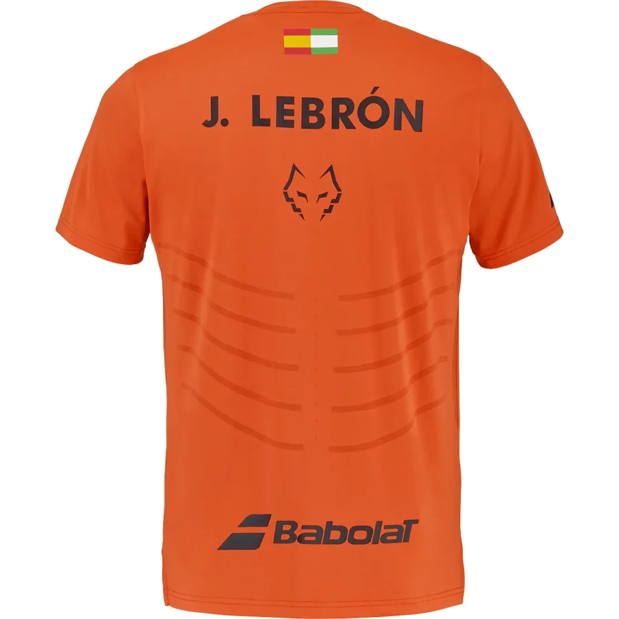 Tee-shirt Babolat Crew Neck Lebrón Homme – Rouge