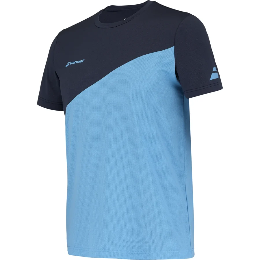 Tee-shirt Babolat Drive Crew Neck Tee Homme Bleu marine Bleu