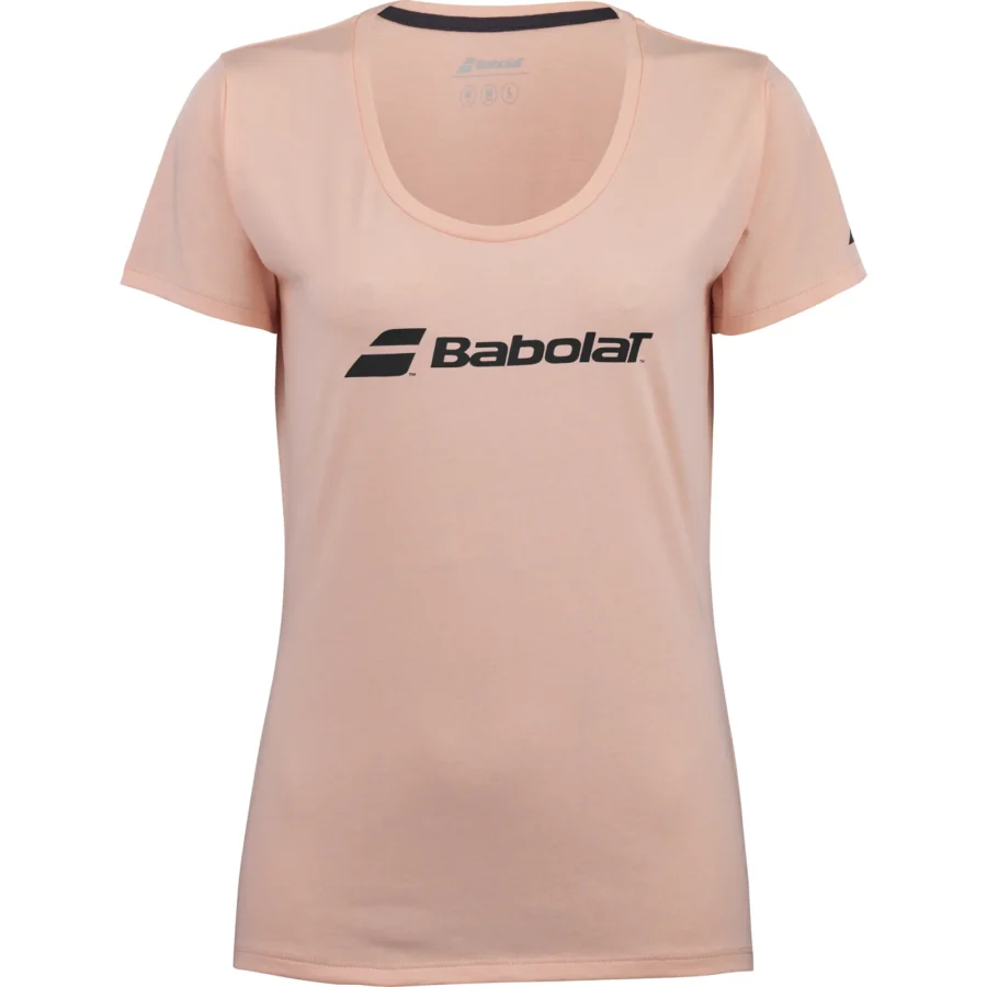 Tee-shirt Babolat Exercise Fille – Rose clair