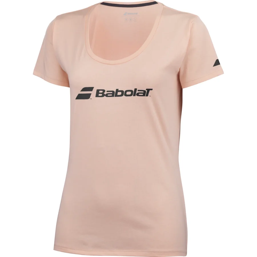 Tee-shirt Babolat Exercise Fille – Rose clair