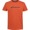 Tee-shirt Babolat Exercise Garçon – Rouge