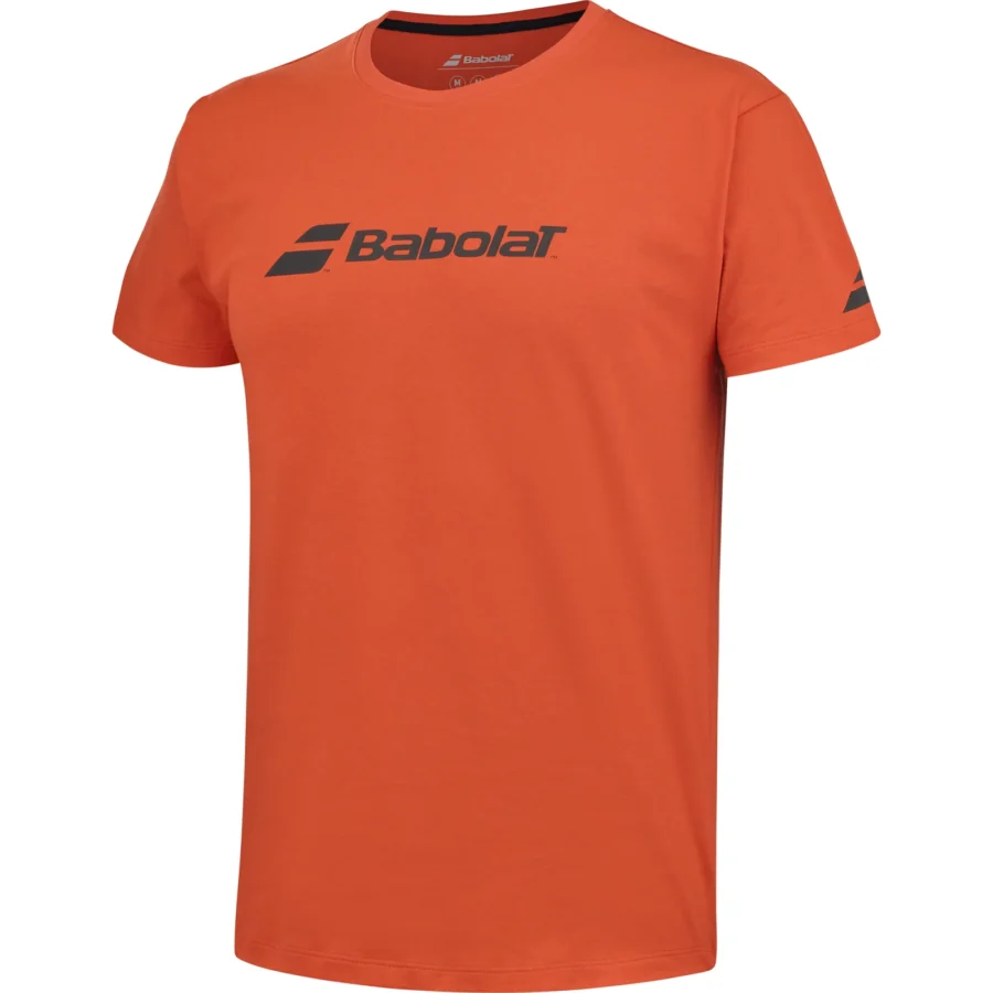 Tee-shirt Babolat Exercise Garçon – Rouge