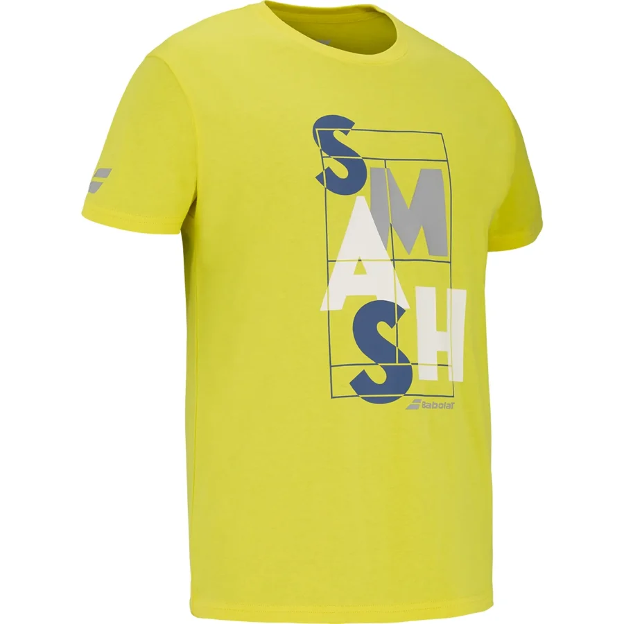 Tee-shirt Babolat Exercise Message Tee Homme coton