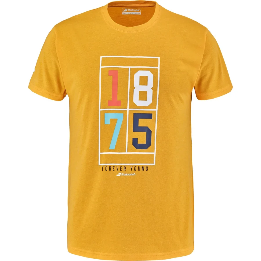 Tee-shirt Babolat Exercise Vintage Tee Homme – Jaune