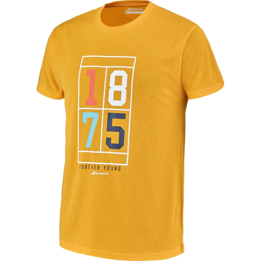 Tee-shirt Babolat Exercise Vintage Tee Homme – Jaune